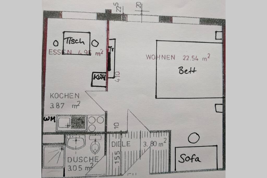 Ferienwohnung Fe Wo Spitalstraße Goslar Exterior foto